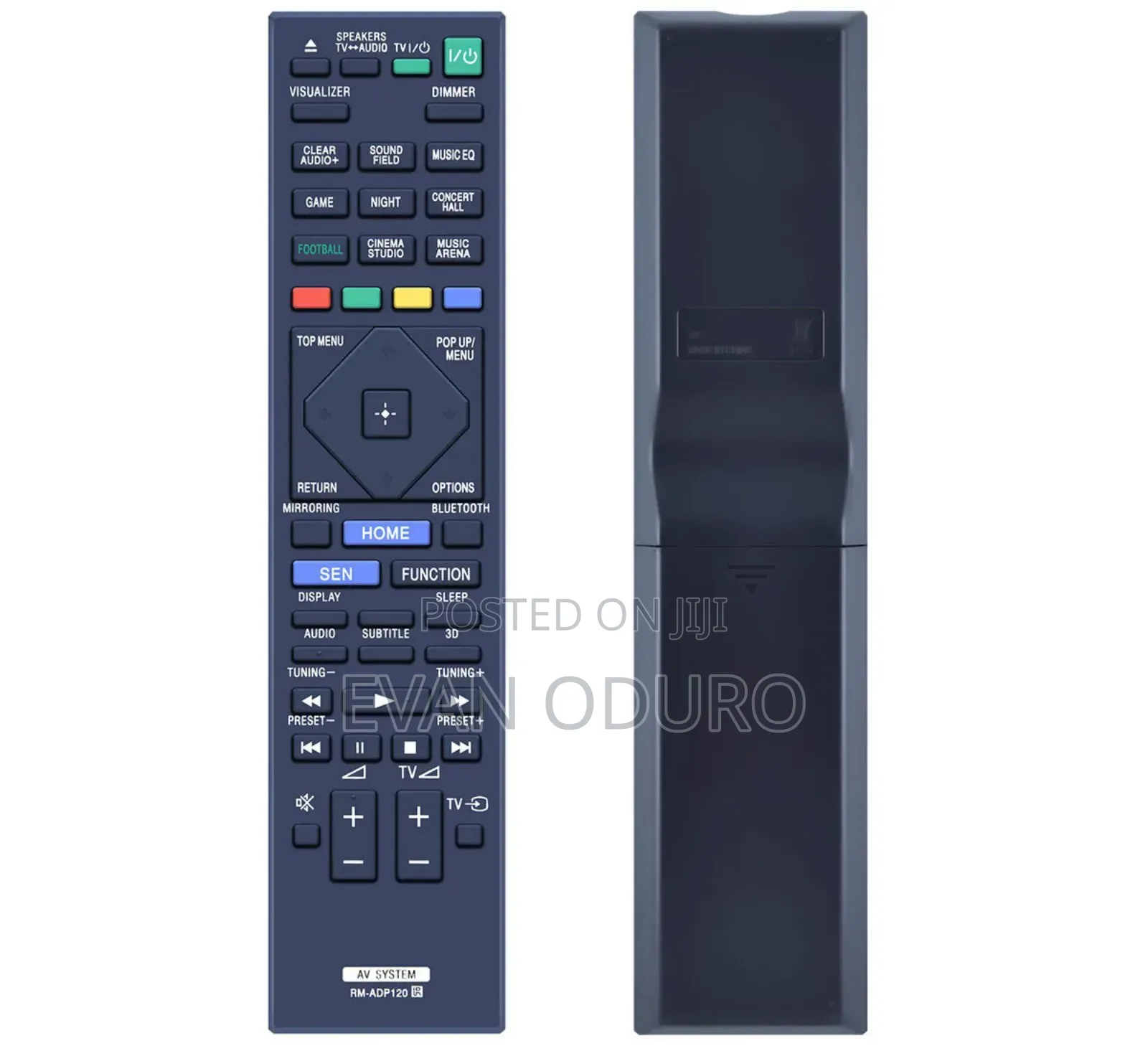Original Sony Home Theater Remote With Bluetooth Usb Keys Available