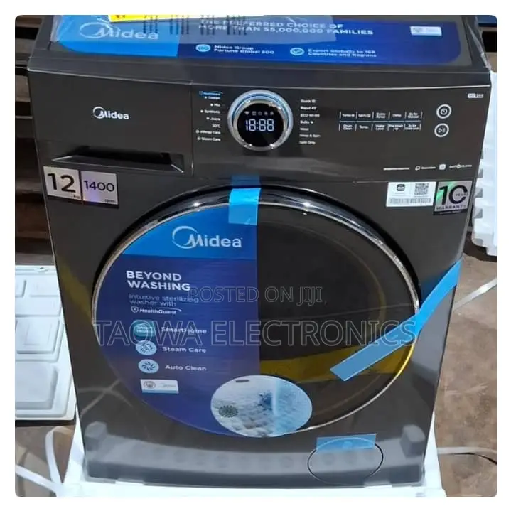 Midea-12kg - Full Automatic- Washing Machine