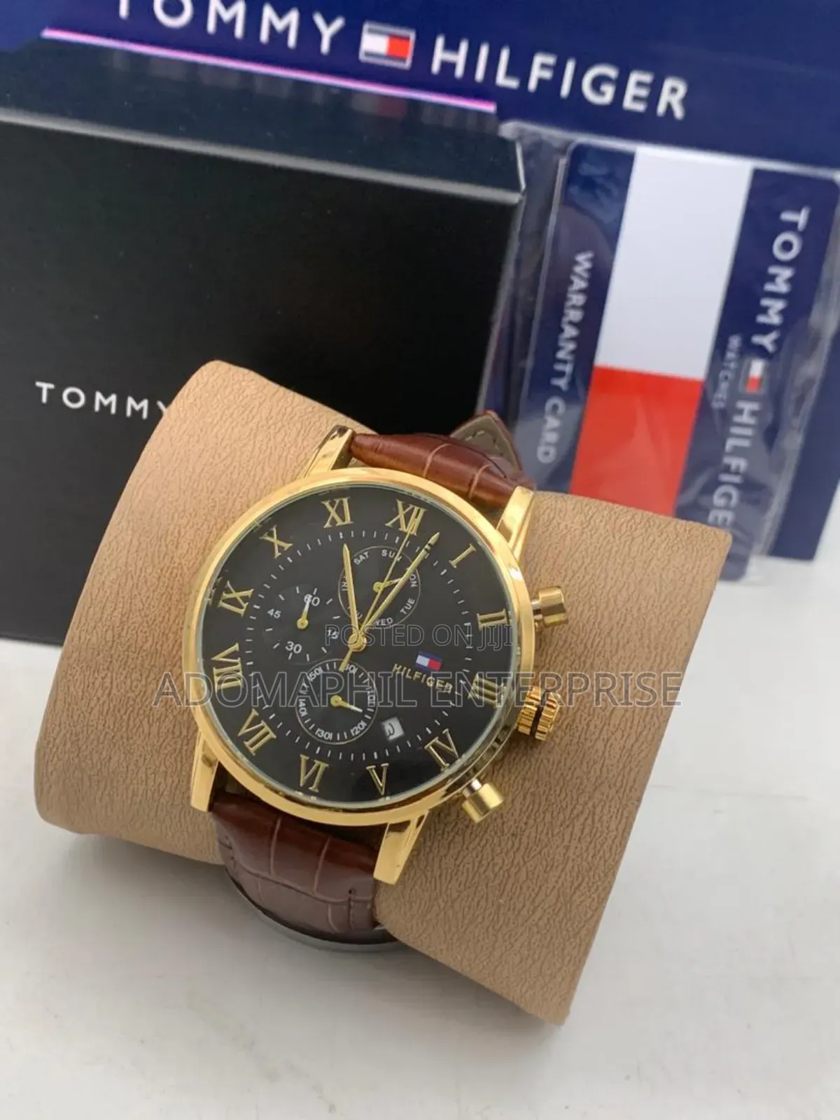 Tommy Hilfiger Leather Watch