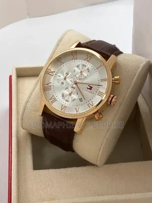 Tommy Hilfiger Leather Watch
