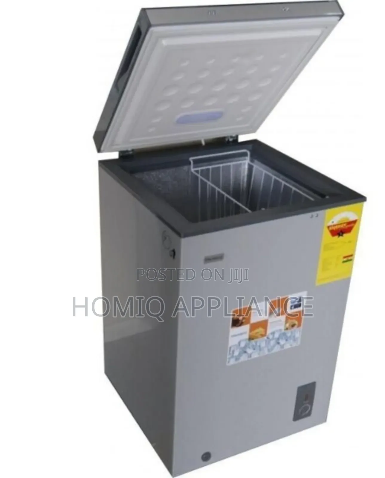 Nasco 100ltr Chest Freezer Silver