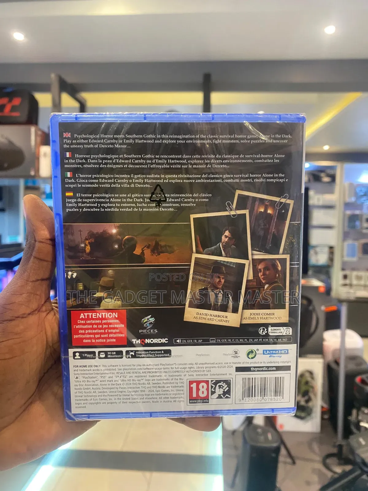 Alone in the Dark for Ps5