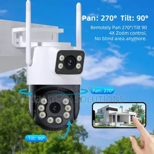 Best Selling Icsee Dual Lens CCTV Camera