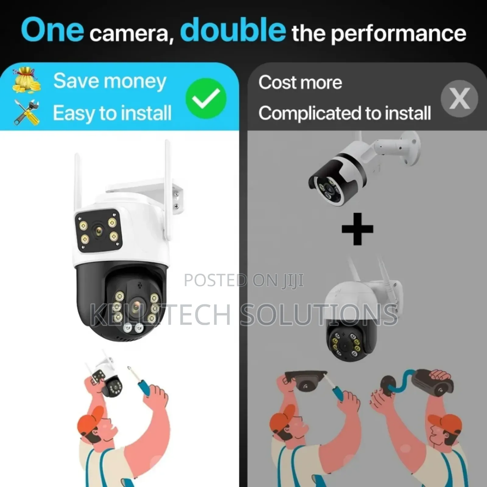 Icsee Smart Wifi CCTV Camera