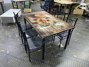 Dining Table With 6 Chairs Code A31/Bo84