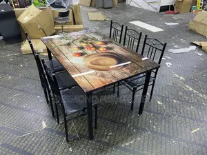 Dining Table With 6 Chairs Code A31/Bo84