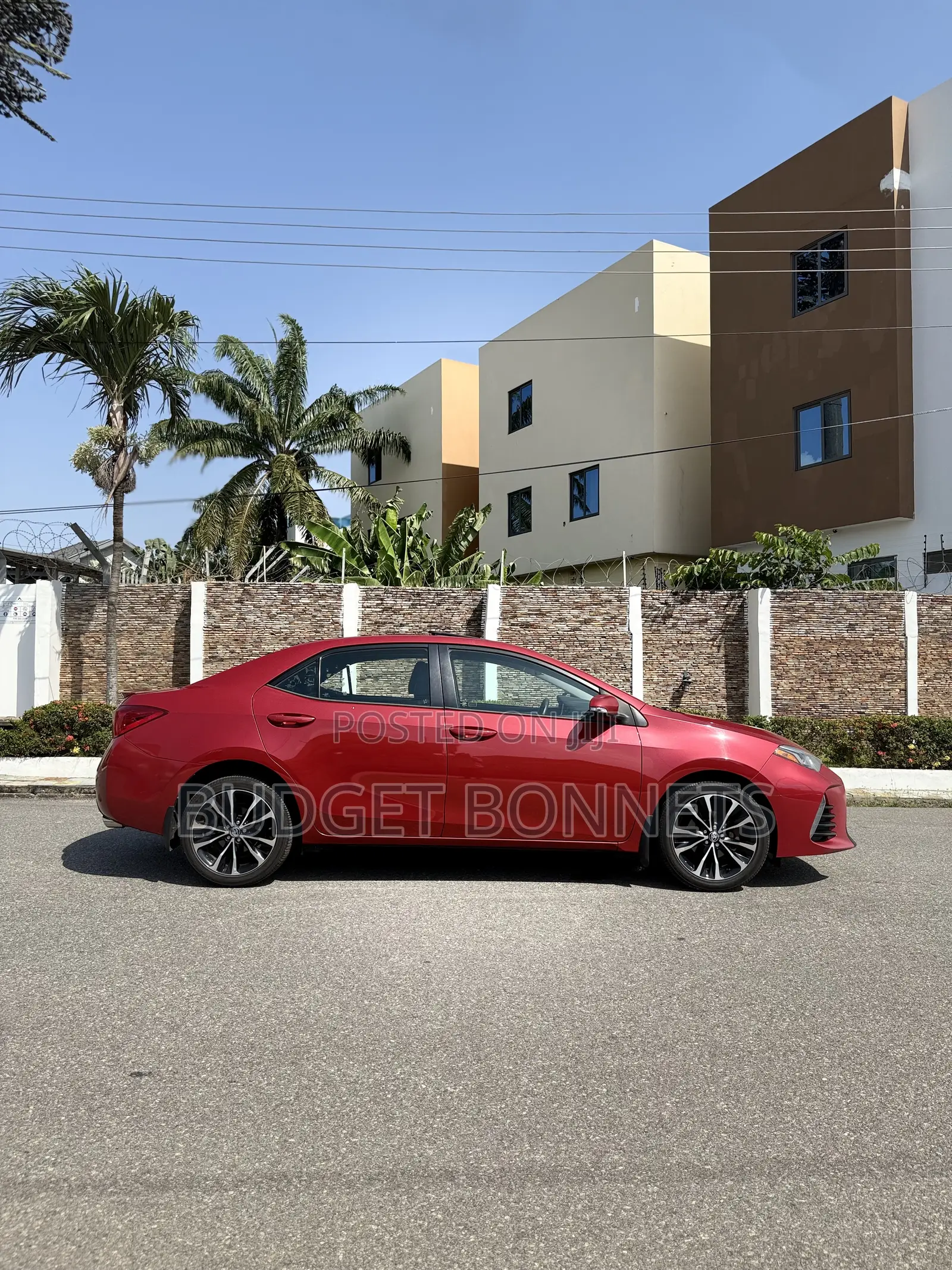Toyota Corolla SE 4dr Sedan (1.8L 4cyl CVT) 2017 Red
