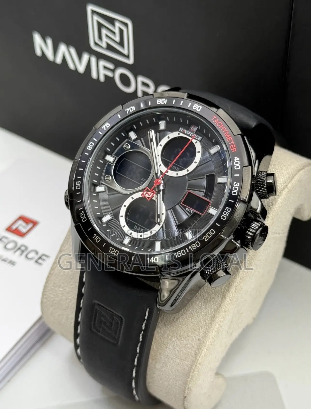 Naviforce Digital And Analog Watch