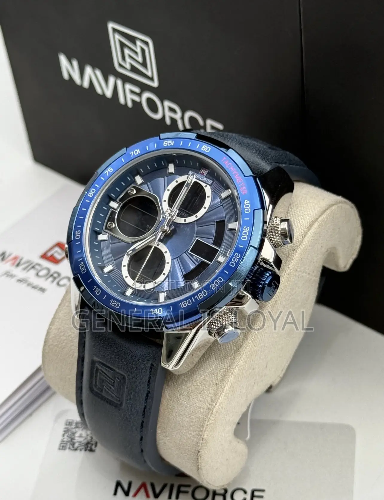 Naviforce Digital And Analog Watch