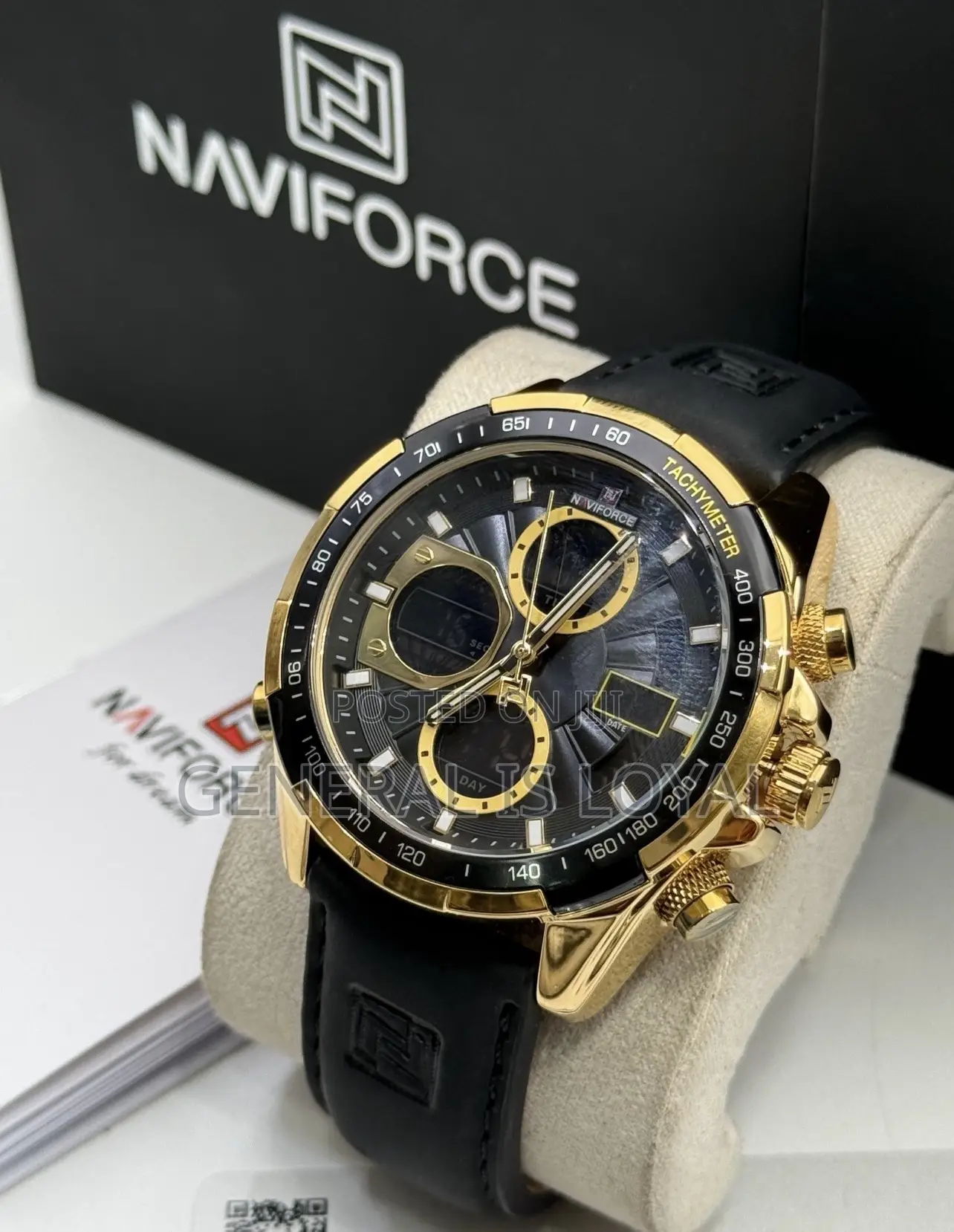 Naviforce Digital And Analog Watch