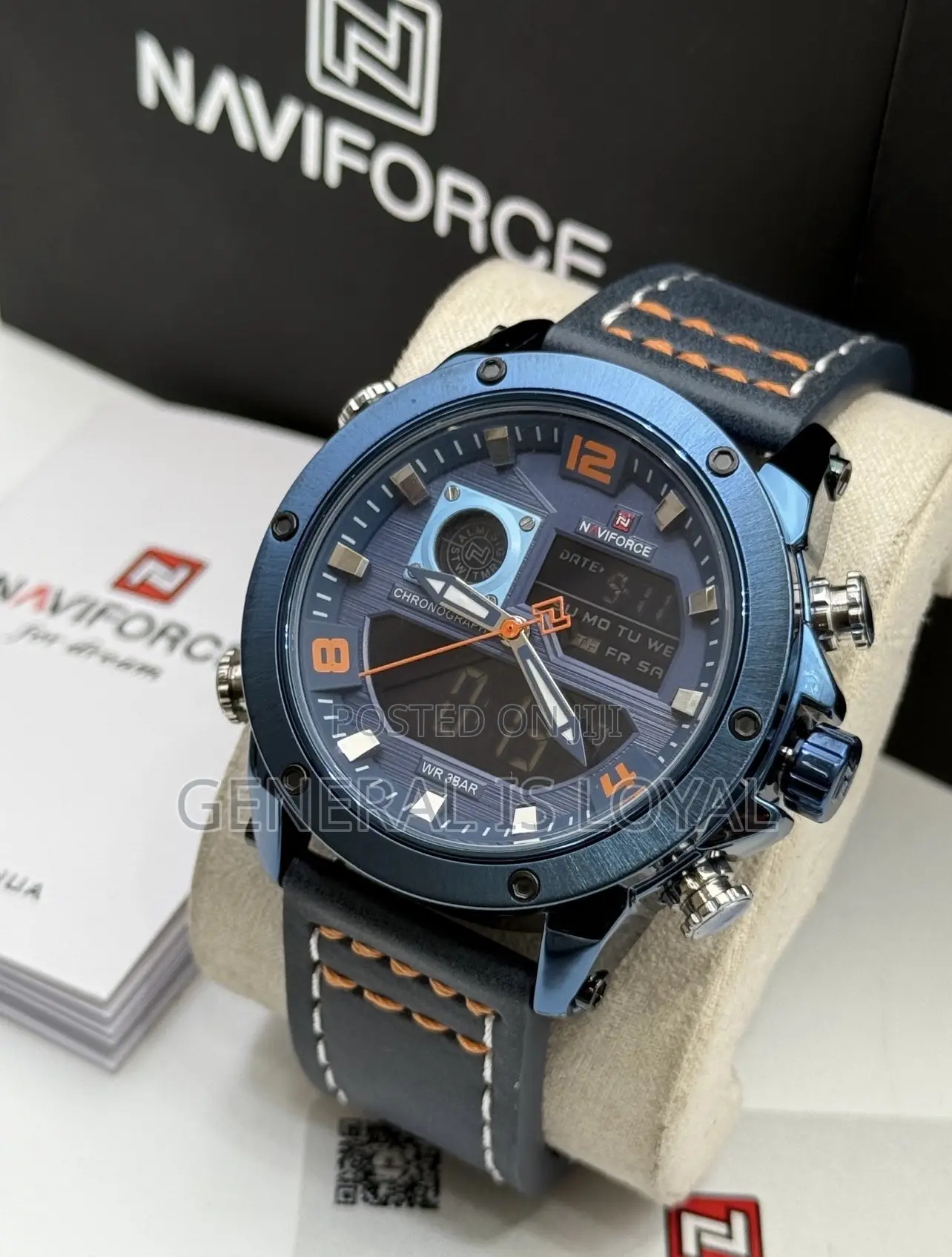 Naviforce Digital And Analog Watch