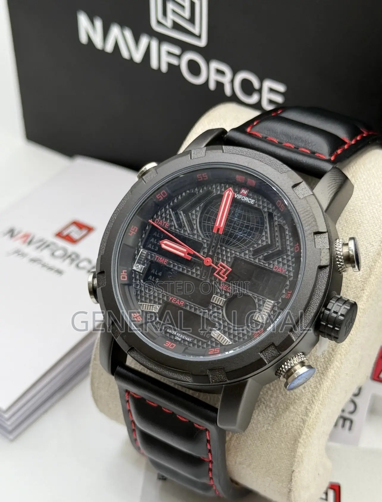 Naviforce Digital And Analog Watch
