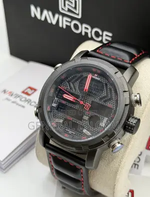 Naviforce Digital And Analog Watch