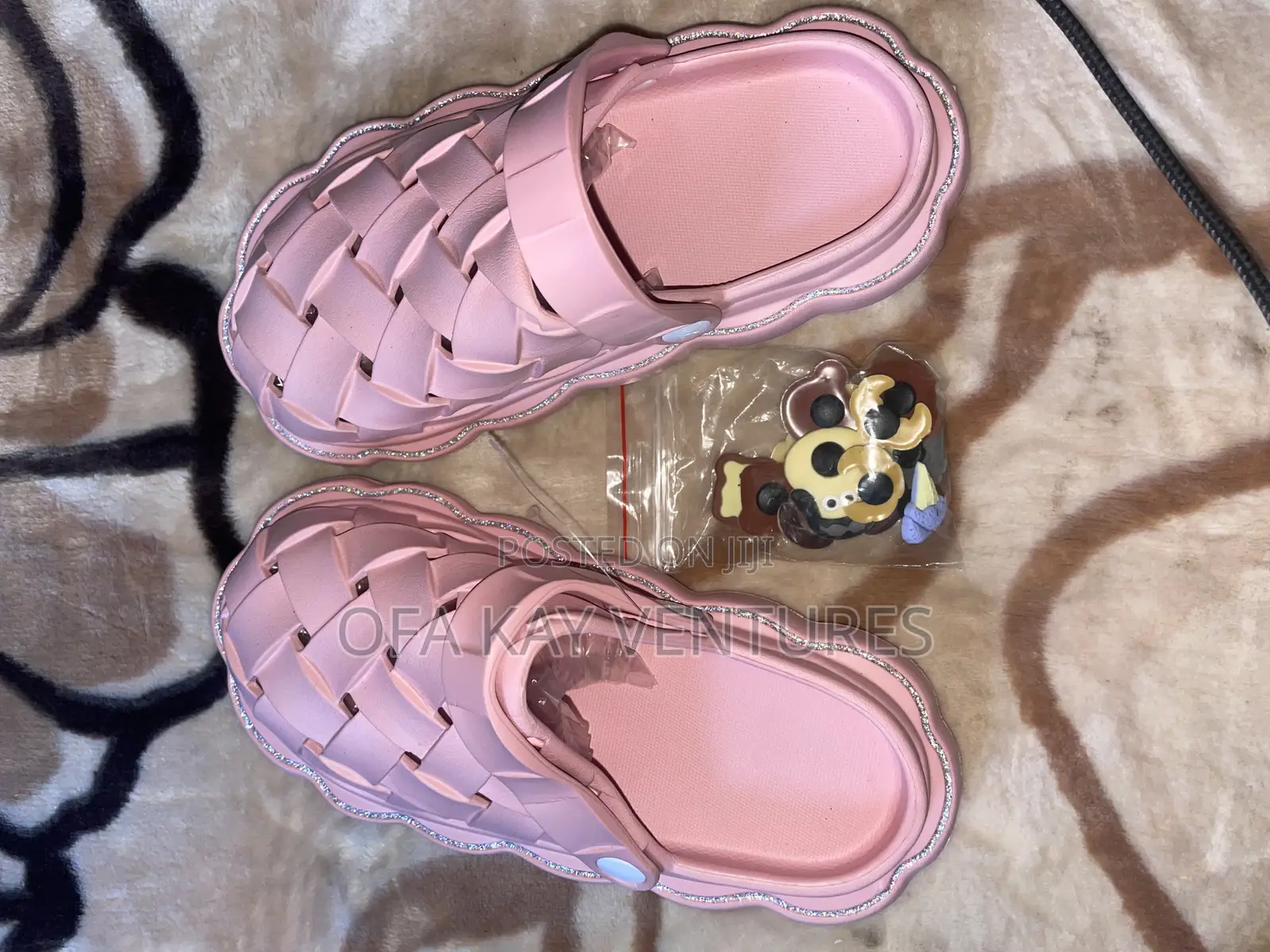 Pink Crocs for Baby Girls Size 36/37