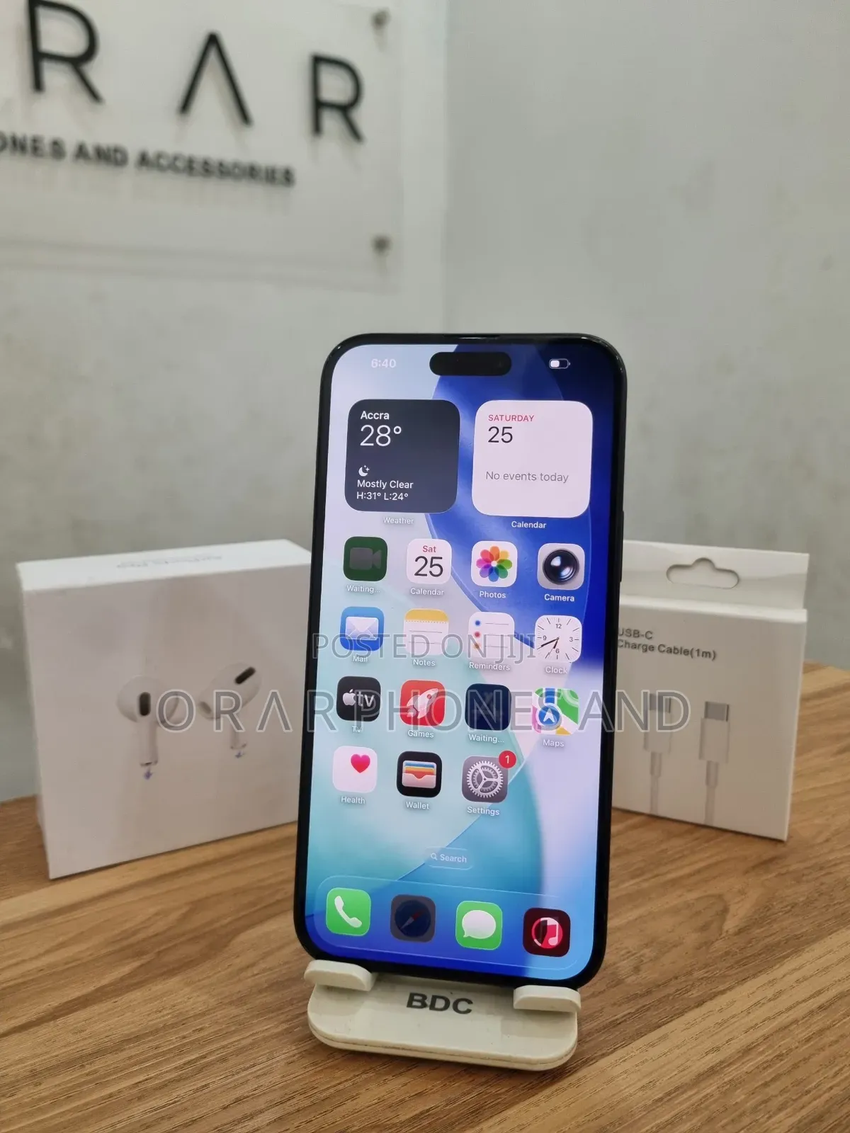Apple iPhone 15 Plus 128 GB Black