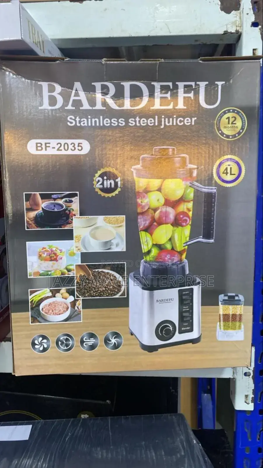 2 in 1 Bardefu Blender