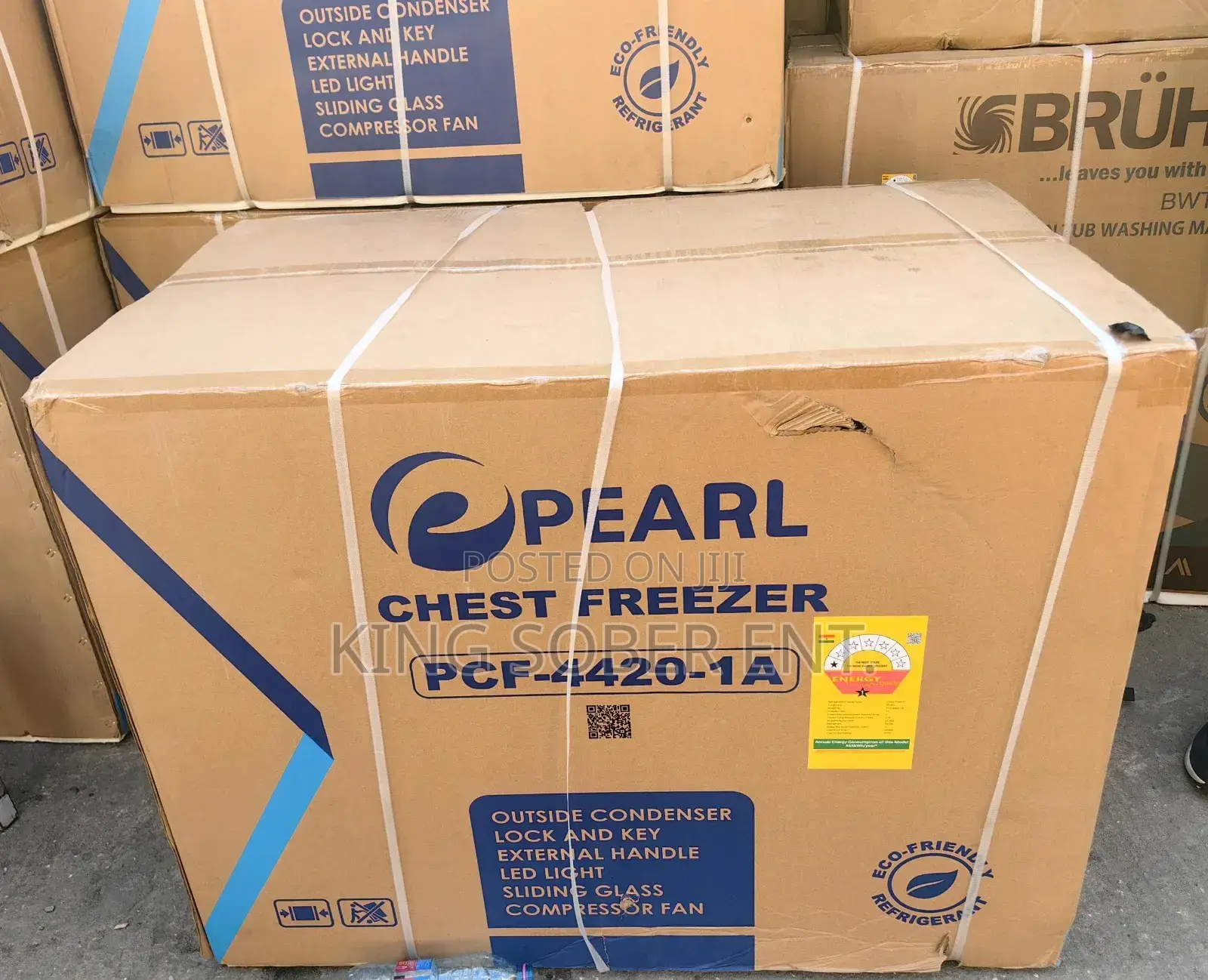 Pearl 316ltrs Chest Freezer Ghc3850.