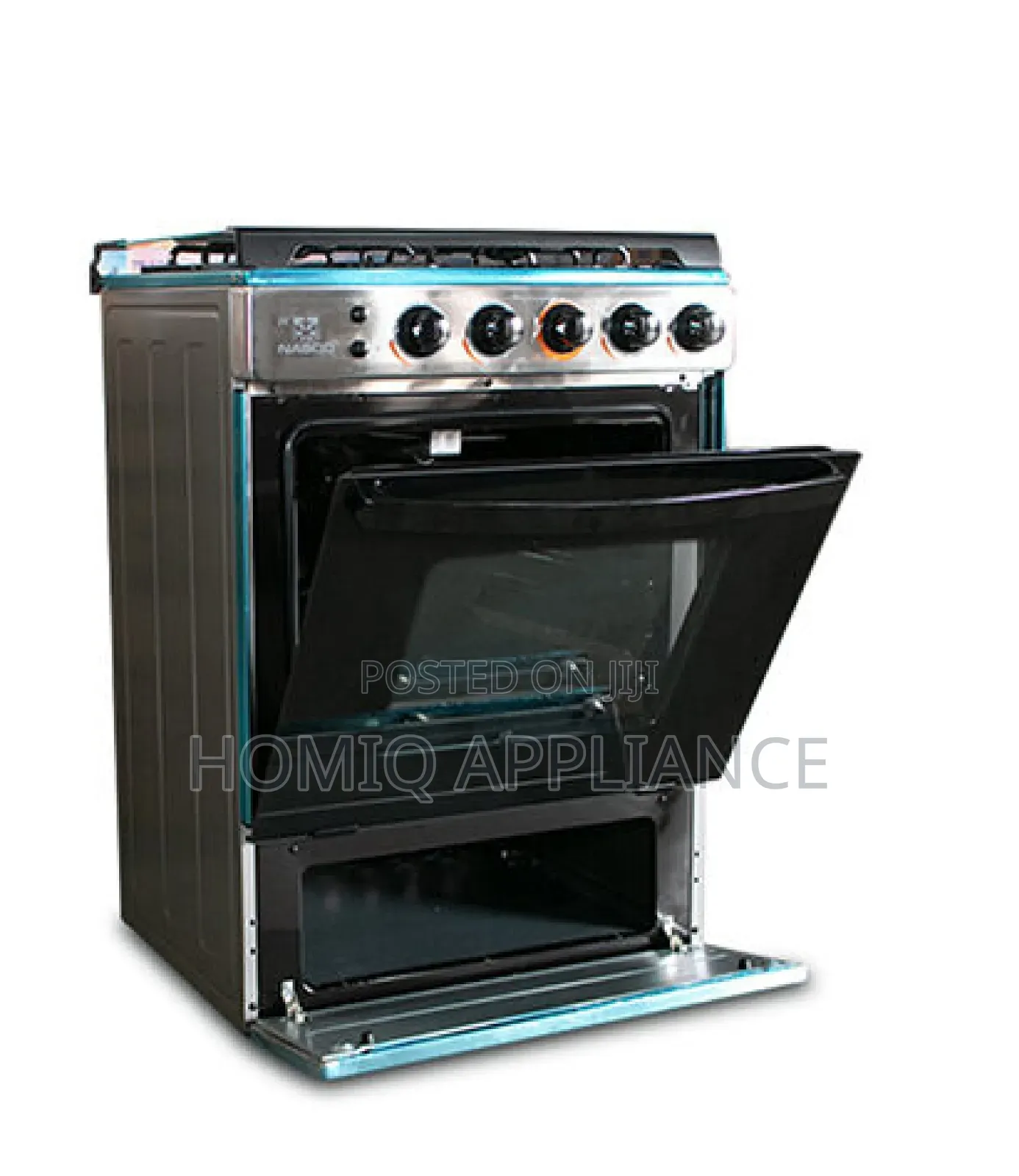 Nasco 4 Burner Gas Cooker Stainless Steel
Model:Nasgc-Lme60i