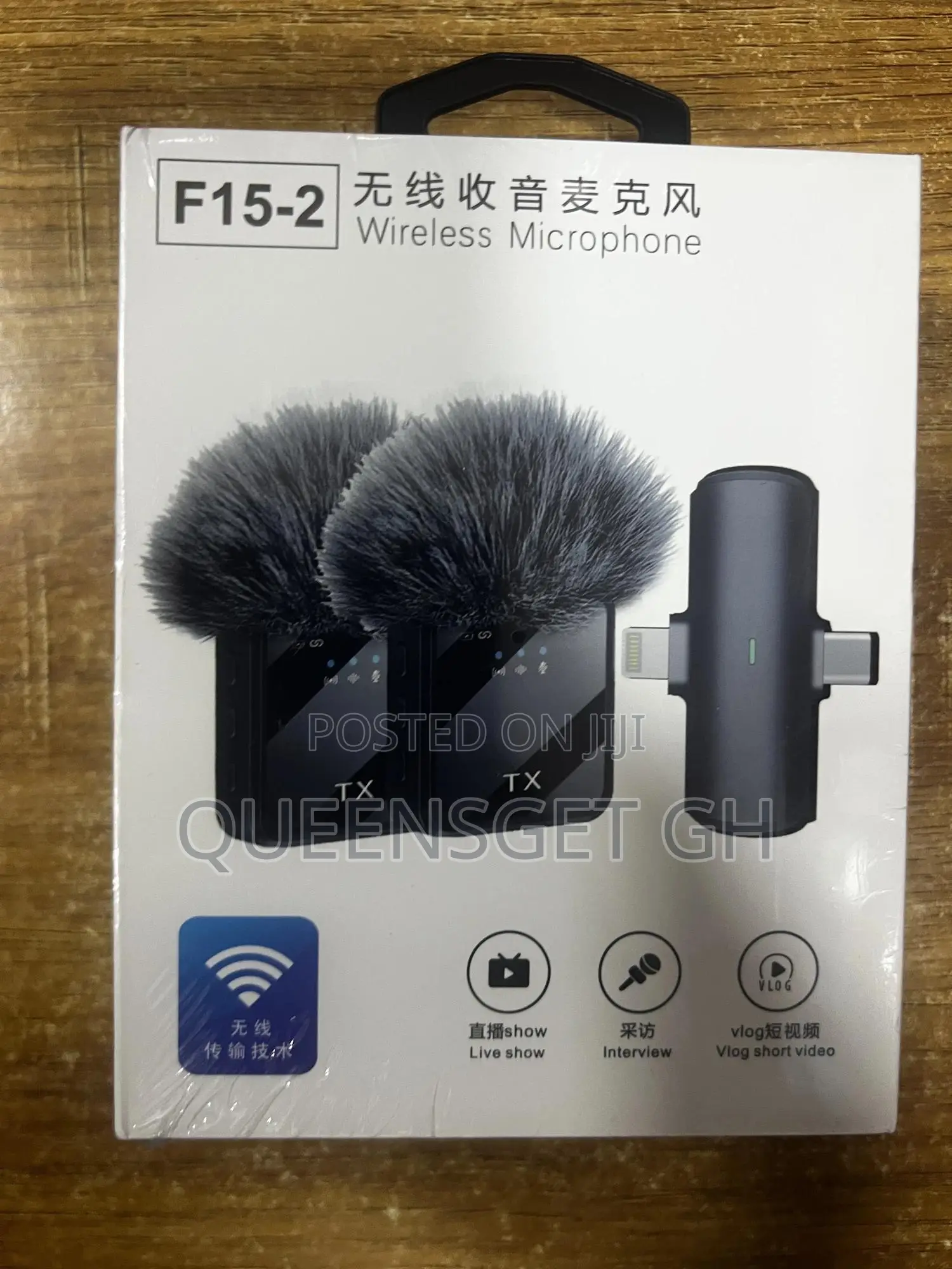 Wireless Microphone for Type, C and iPhone