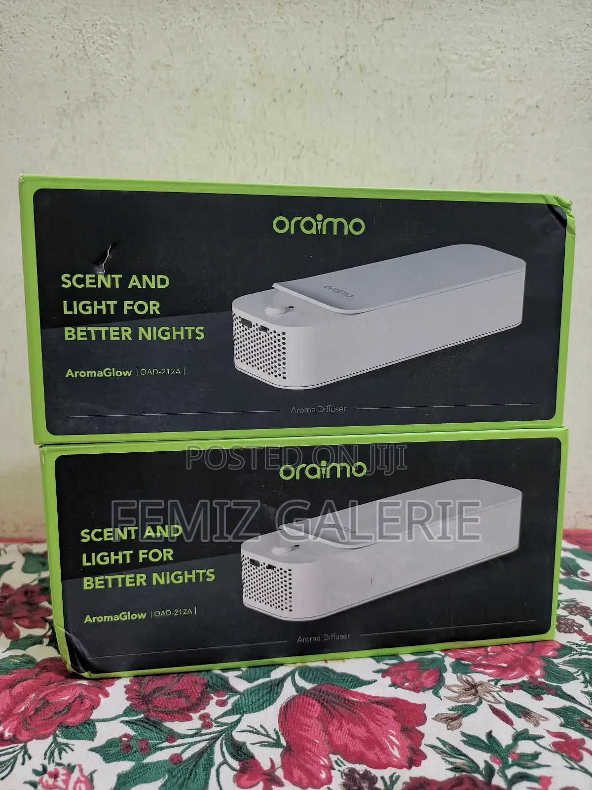Oraimo Aromaglow Waterless Wall-Mount Aromatherapy Diffuser