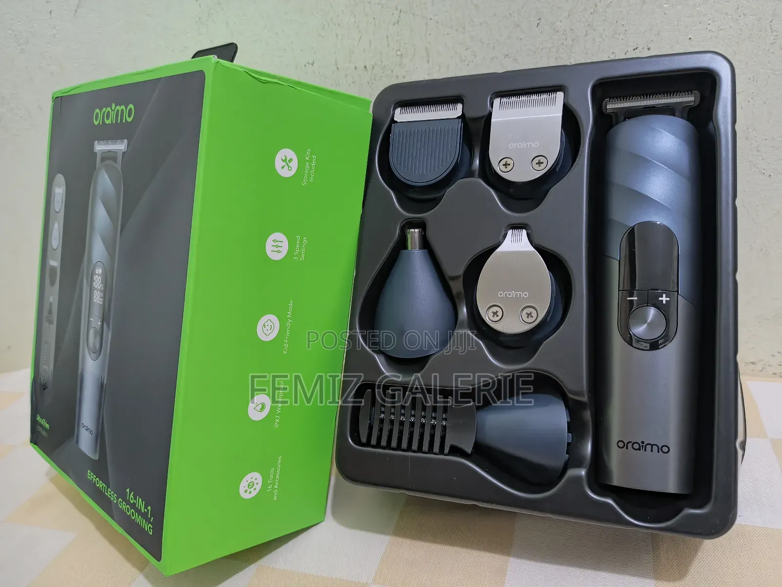 Oraimo Ultratrim 16-in-1 Complete Family Grooming Kit