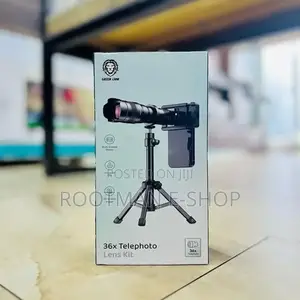 Green Lion 36x Telephoto Lens Kit for Smartphone - Black