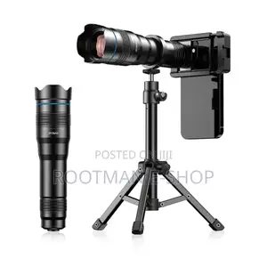 Green Lion 36x Telephoto Lens Kit for Smartphone - Black