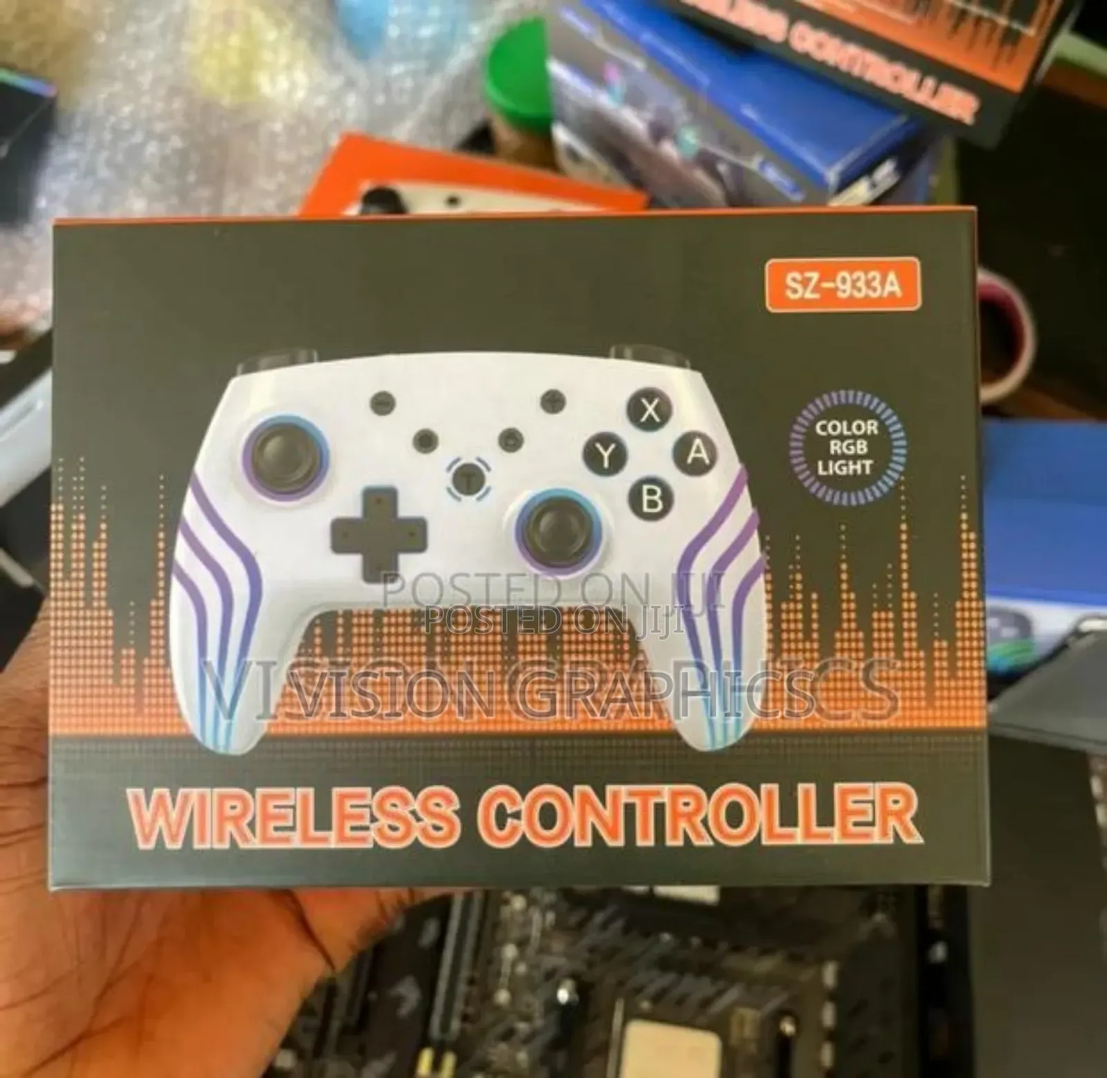RGB Wireless Gampad for Nintendo Switch and Pc