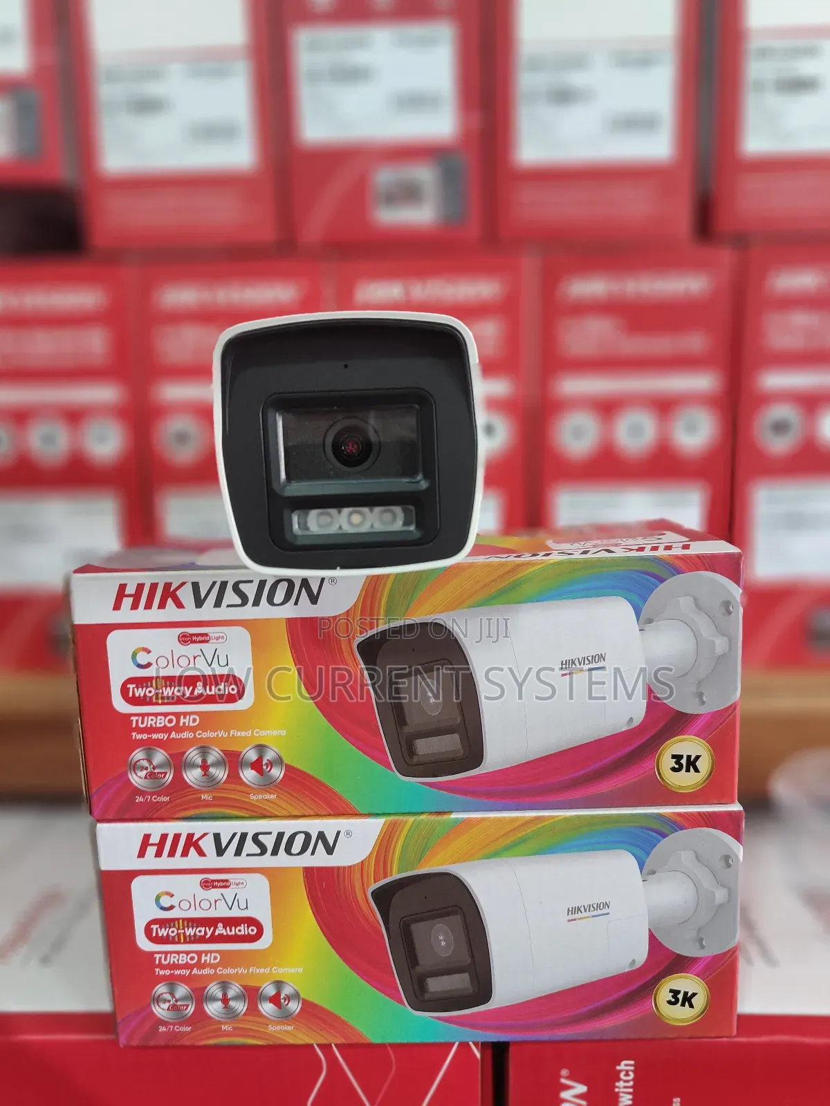 Hikvision 5mp Colorvu With Two Ways Audio Speaker Microphone