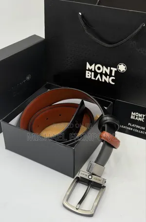 Mont Blanc Affordable Reversible Belt