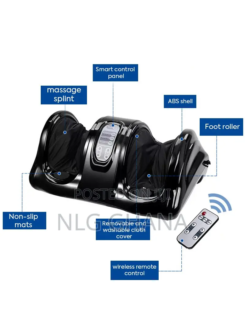 40w Electric Foot Massager With Automatic, Custom Manual Hj_b262a