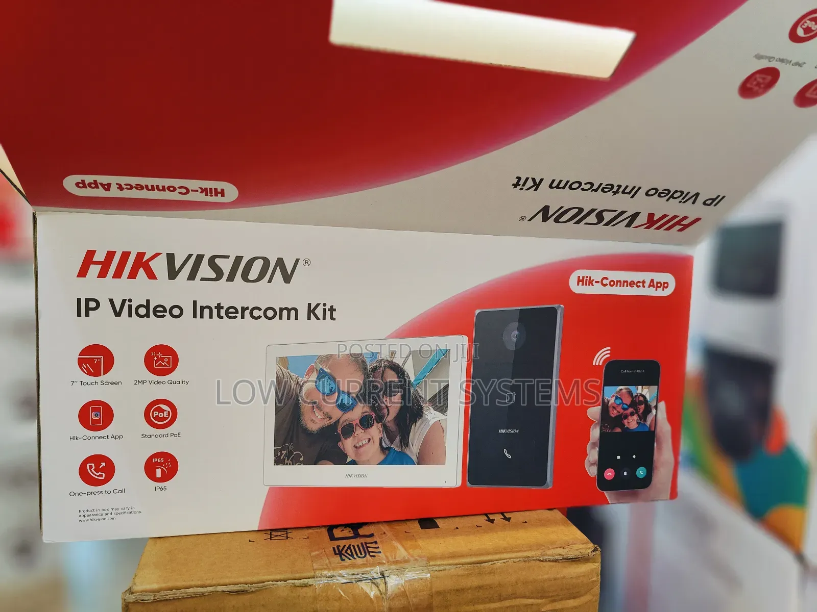 Hikvision Ip Wifi Wireless Intercom Network Doorbell With Poe Switch