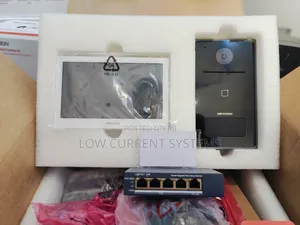 Hikvision Ip Wifi Wireless Intercom Network Doorbell With Poe Switch