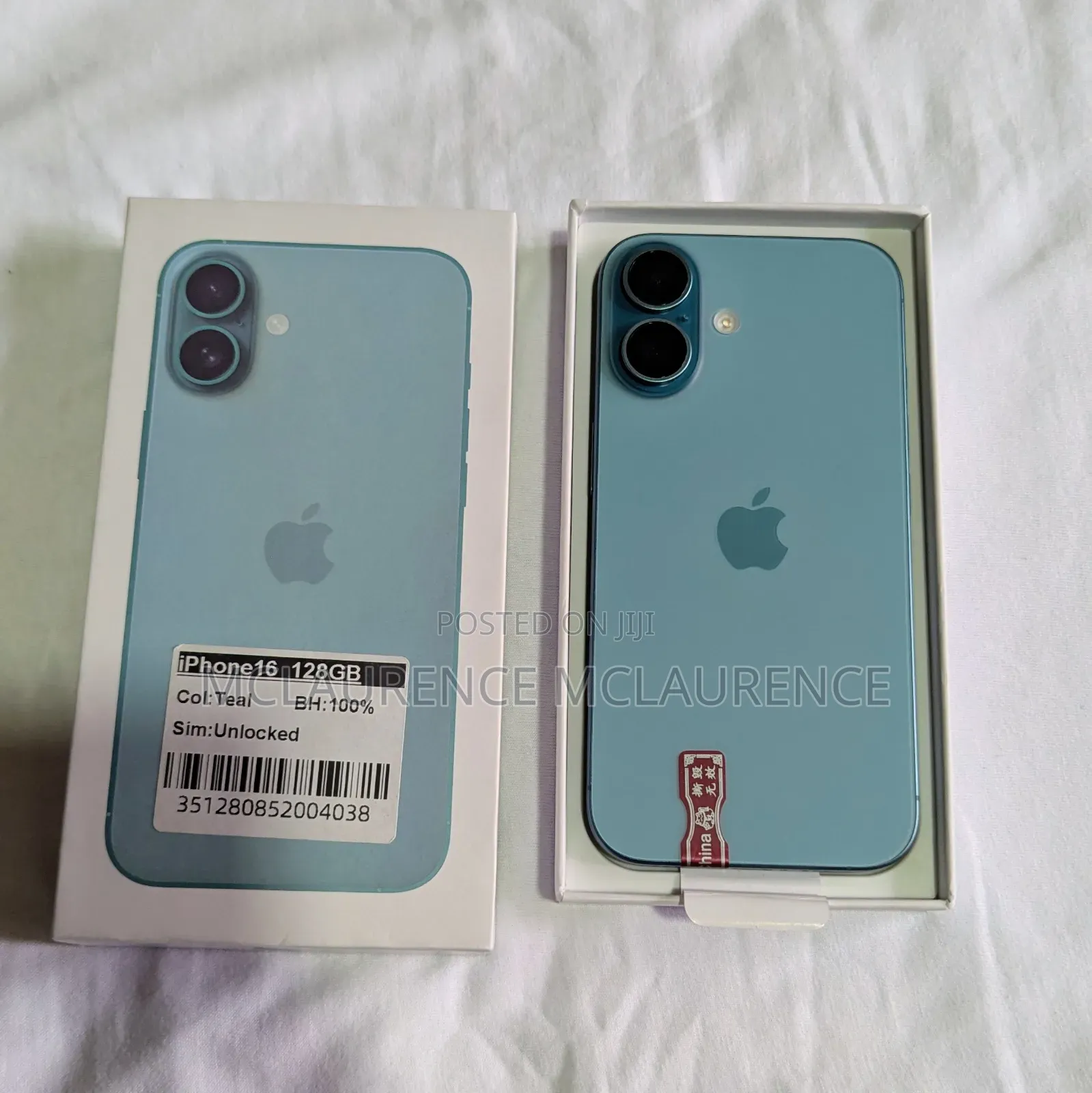New Apple iPhone 16 128 GB Green