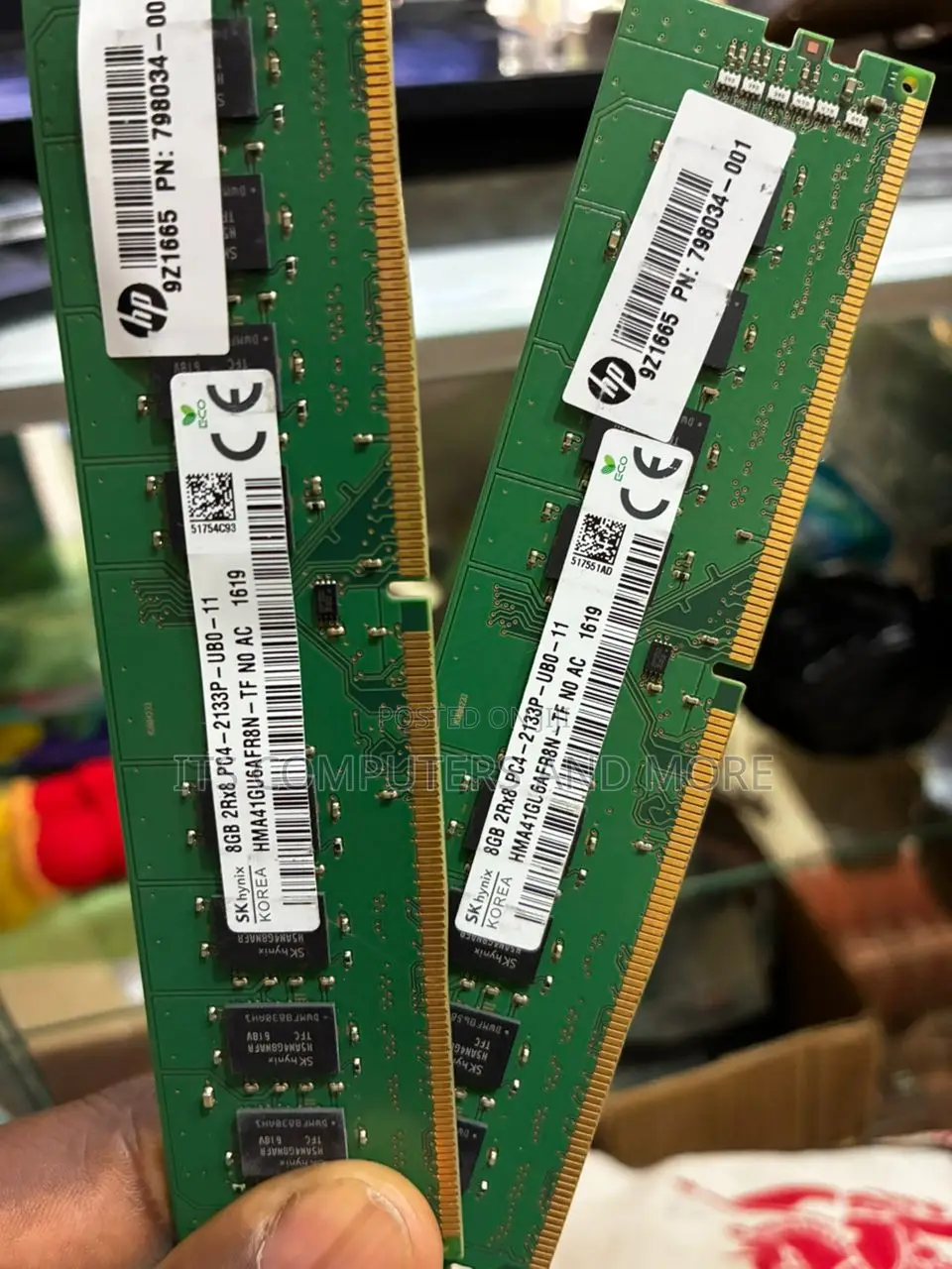 8gb Desktop Ddr4 Ram (Pull Out) Desktop