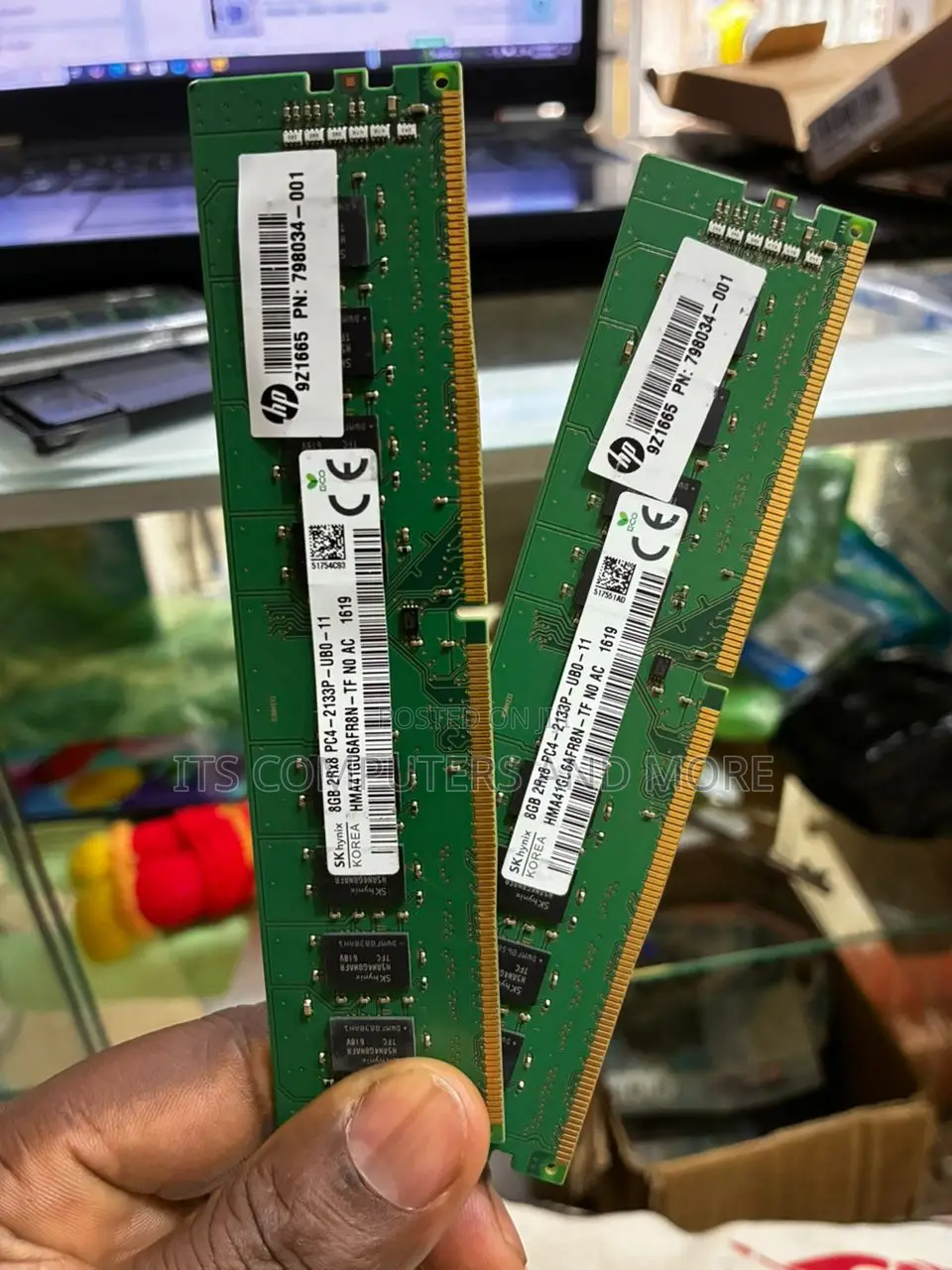 8gb Desktop Ddr4 Ram (Pull Out) Desktop