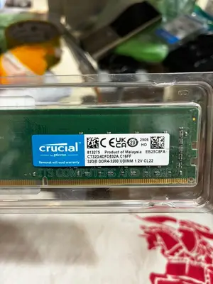 32gb Ddr4 Desktop Ram (Crucial)