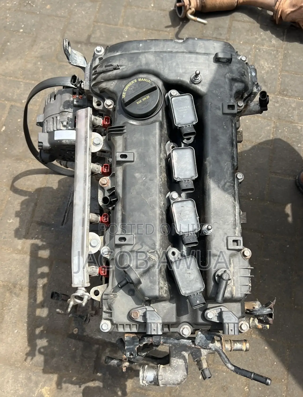 2017-2018 Hyundai Elantra 2.0 L Four-Cylinder Engine Complete