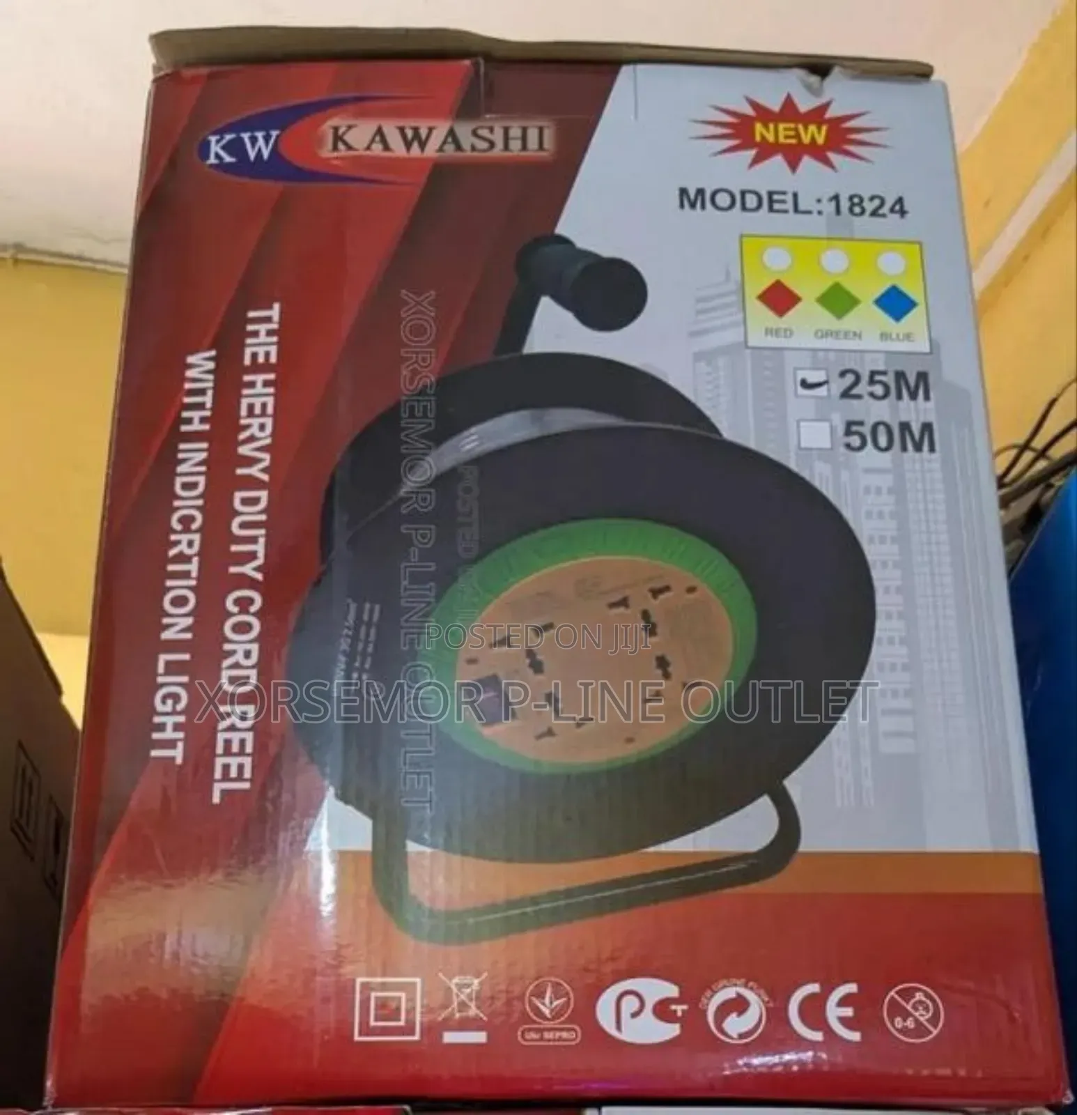 25m Meters Long Power Cable