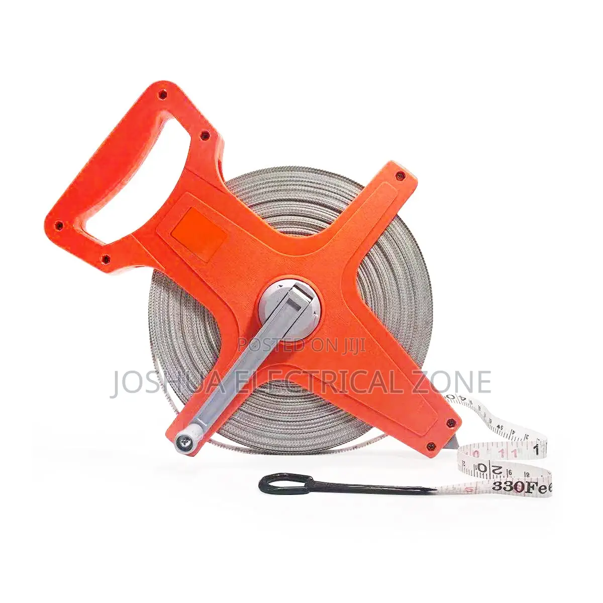 100m/330ft Fiber Measuring Tape With Inch/Metric Scale