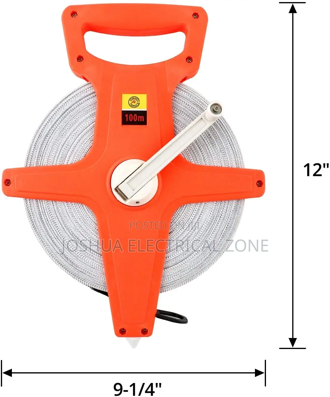 100m/330ft Fiber Measuring Tape With Inch/Metric Scale