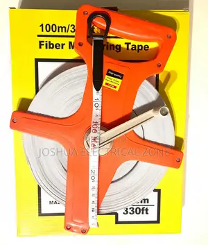 100m/330ft Fiber Measuring Tape With Inch/Metric Scale