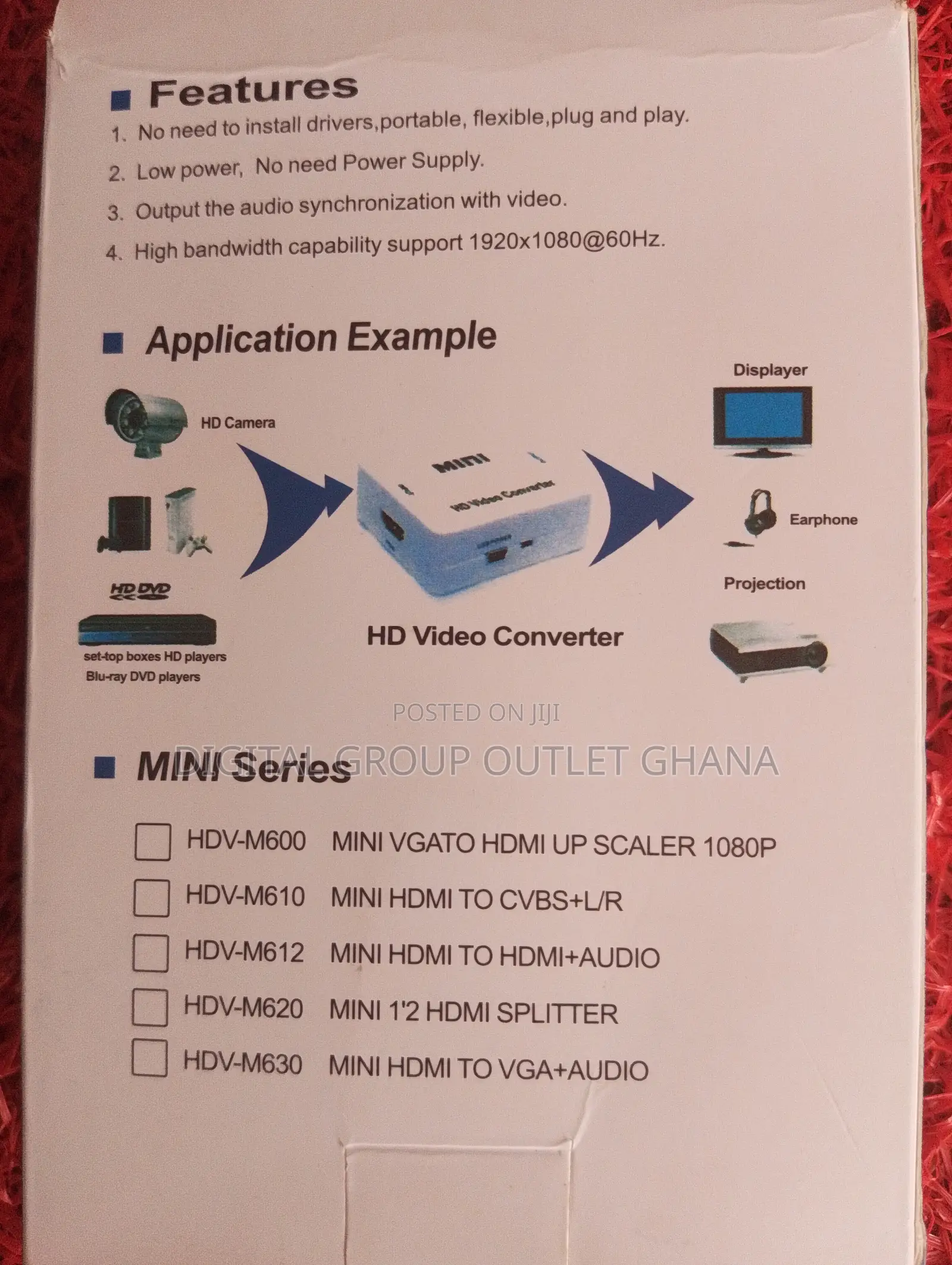 Hd Mini Hdmi 2 Av Converter