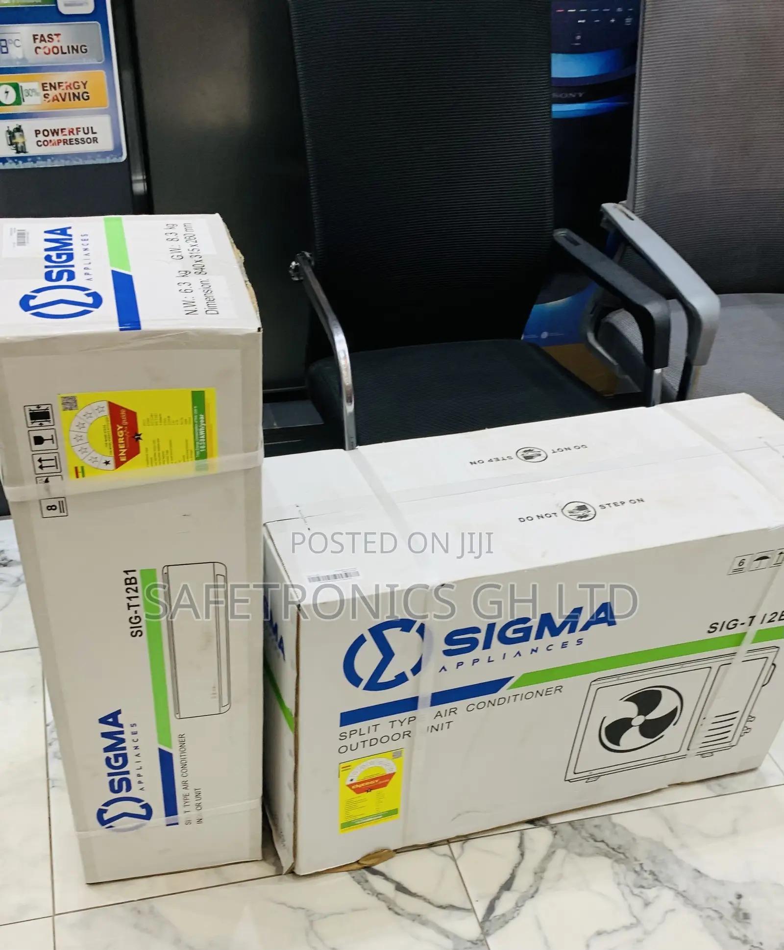 Purchase New Split R410a 1.5 Horsepower (Sig-T12b1) Sigma Ac