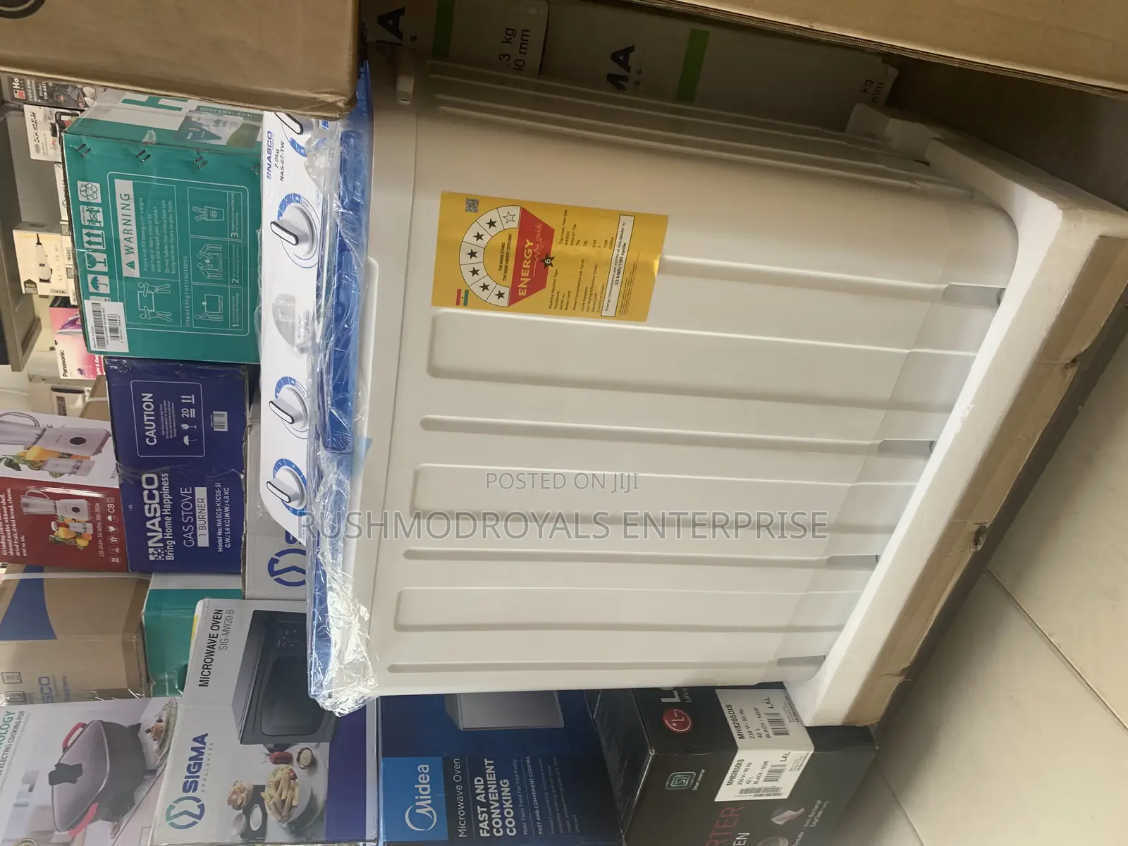 Nasco 7kg Twin Tub Washing Machine: Efficient and Easy Laundry