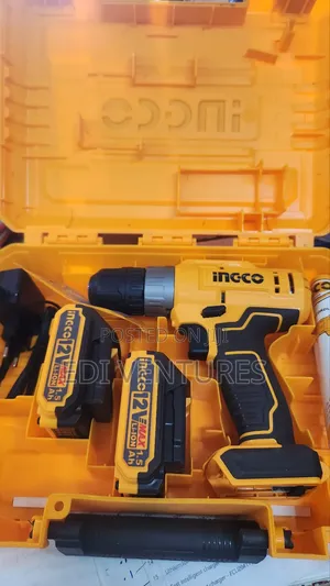 Ingco Cordless Drill 12v 1.5ah (Two Batteries)