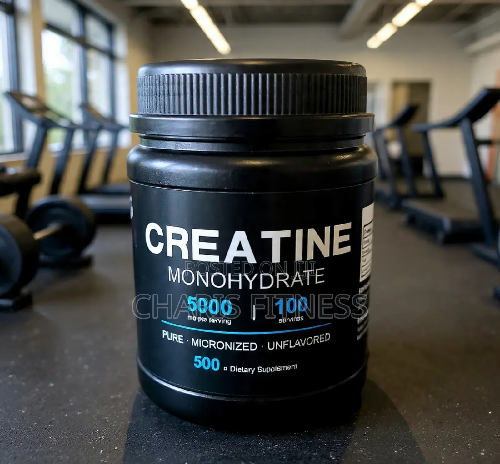 Creatine for Powerlifters (100 Servings , 500 Grams)