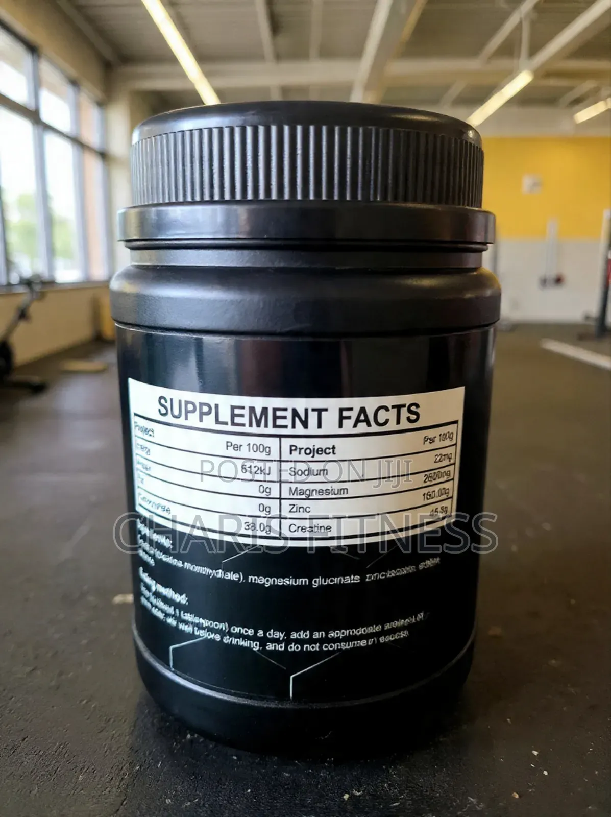 Creatine for Powerlifters (100 Servings , 500 Grams)
