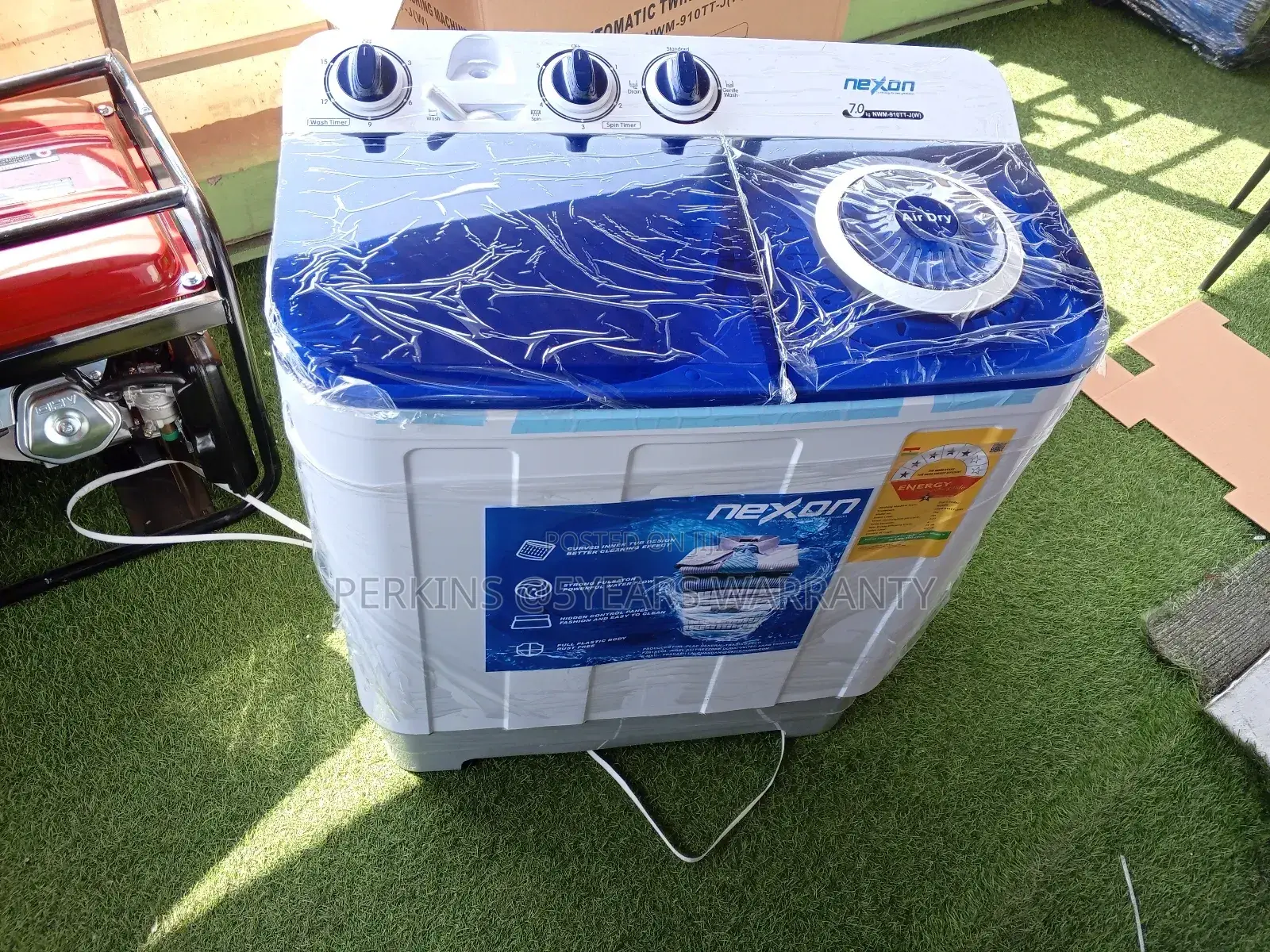 Nexon 7kg Strong Pulsator Powerful Water Flow Washing Machine