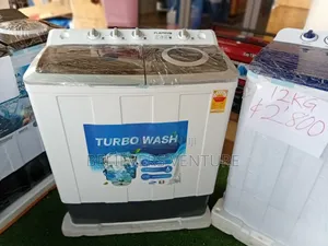 12kg [Washing Machine] Flamino Washing Machine Twin Turbo